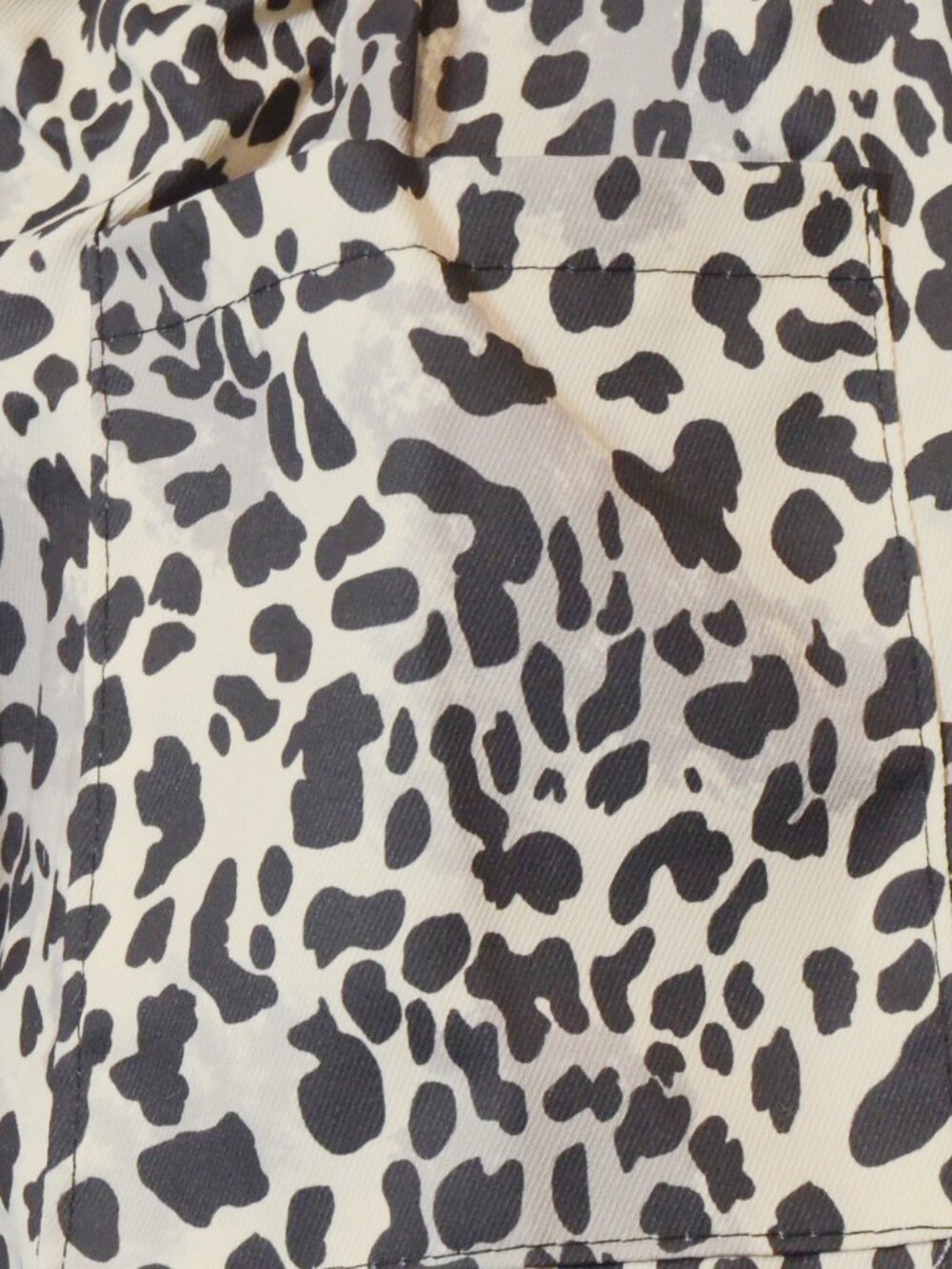 NWT Rosa Clothing Women's Size S Animal Print Wide-leg Palazzo Pants w/Pockets - Picture 3 of 4